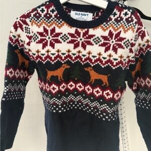 Old Navy Striped Knit Sweater